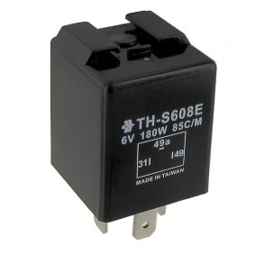 Blinkrel� 6 volt for LED