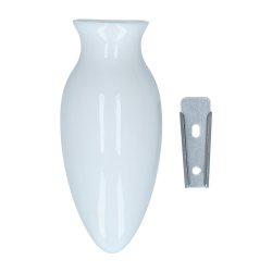 Blomstervase porceln uden motiv.