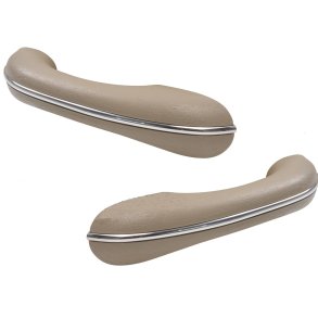 Indvendige d�rgreb med cromliste, farve 14 beige