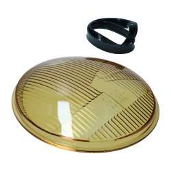 Lygteglas gult Bobbel -67