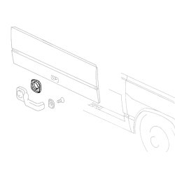 Underlag greb sideklap T3/T25 Pick-Up