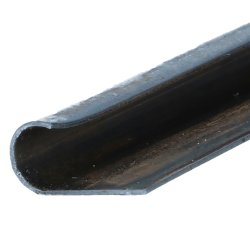 Skinne for gummiliste forklap/motorklap