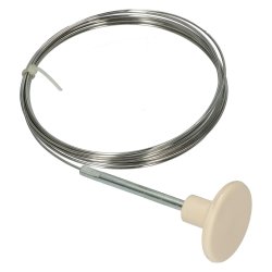 Kabel forklap m/ elfenbensknop