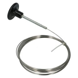 Kabel forklap m/ sort knop