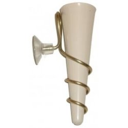 Blomstervase med sugekop