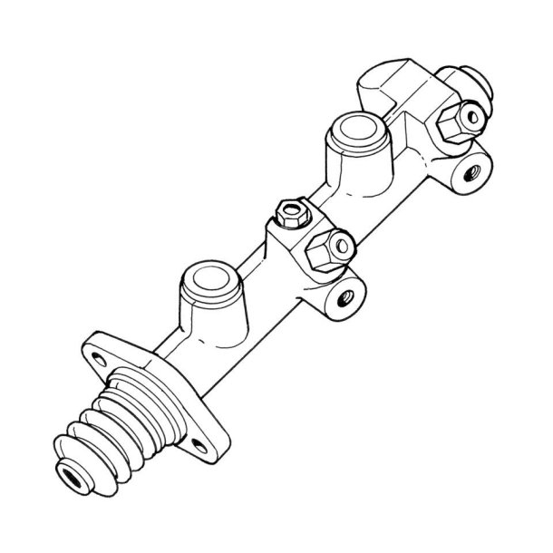 Hovedcylinder, uden servo