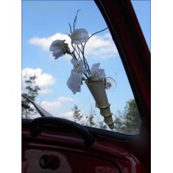 Blomstervase med sugekop