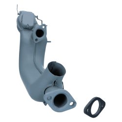 Varmekasse, til venstre,  indvendig 35 mm, med flange p udstdningssiden