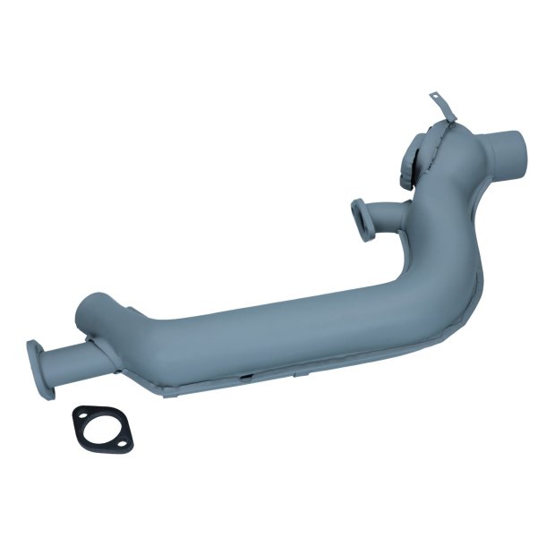 Varmekasse, til hjre,  indvendig 35 mm, med flange p udstdningssiden