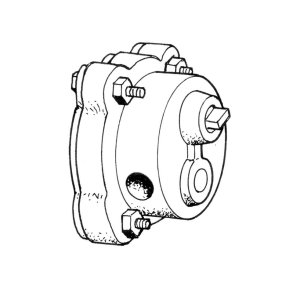 Oliepumpe med originale 6 mm bolte 08 / 60-07 / 66