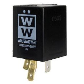 Blinkrel 6 volt -7/64 3 Polet