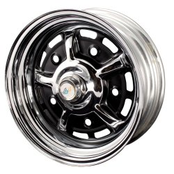 BAT Sprint Stjerne krom / zwart15 x 5: 55-huller (5x205) ET +25