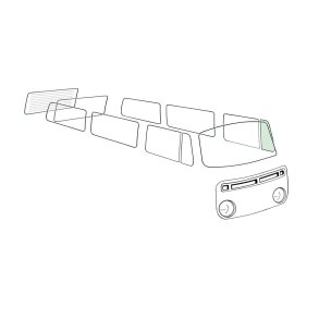 Ventilationsrudebus  venstre ben, grn