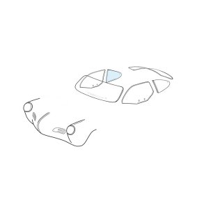 Siderude bag, hjre, pop-out