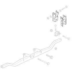Beslag for motorophng baybus