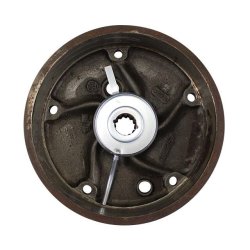 Oliedeflektor i bremsetromle