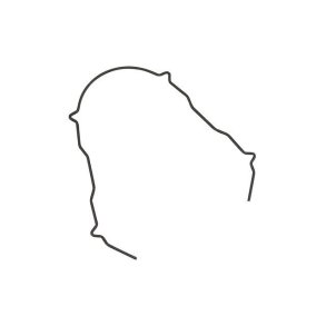 Fjederklemme til baglygteglas, pr. stk