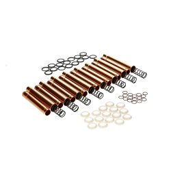 Stdstangsrr, anodiseret aluminium - med fjedre