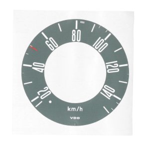 KM skala speedometer Bus -73