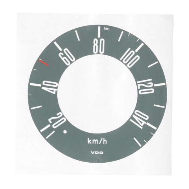 KM skala speedometer Bus -73