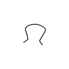 Clips for rudehejs Type 3 og KG Type 34