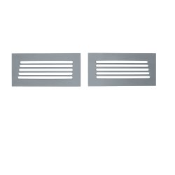Grill for cabrio motorklap (2)
