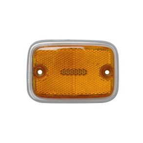 Sidemarkering foran - orange / slv