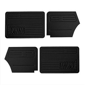 Drpaneler st cabriolet - sort - 4 stk