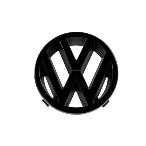 VW-logo foran sort - 125 mm (original)