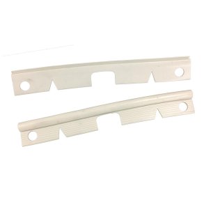 Gummi p kofanger front, Cloud White