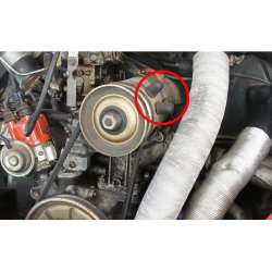 Gummimanchet dynamo for kabelforbindelser, D + og DF, 12V