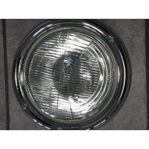 Forlygte 68- assymetrisk, defekt lygteglas