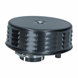 Luftfilter m. gller. Sort