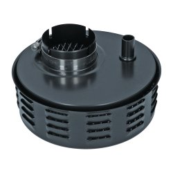 Luftfilter m. gller. Sort