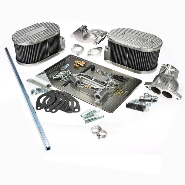 Manifolde og speedertr�k for ICT karburatorer, Type 1 dobbelt port