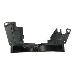 Plade bag nederste remskive, sort