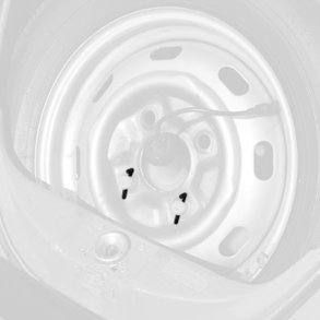 Holdestifter for sprinklerbeholder