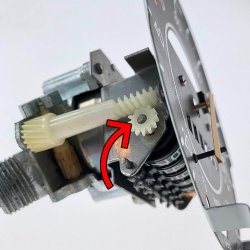 Tandhjul til KM tller