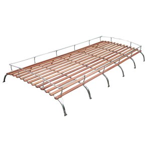 Bagagebrer 6 buer rustfri