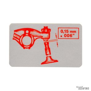 Mrkat ventiljustering