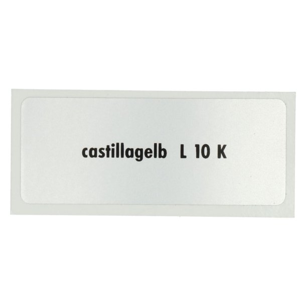 Sticker L 10 K, Castylelian Gul