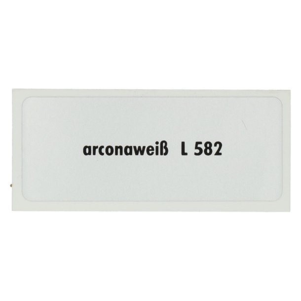 Sticker L 582, Arcona hvid