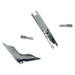 Ventilationsrude Hngselcabriolet komplet med lille skrue, per par