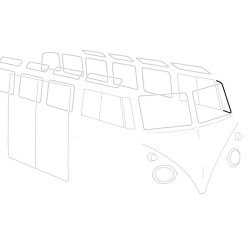 B. Gummi Ventilationsrude  venstre