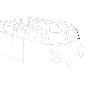 B. Gummi Ventilationsrude  venstre