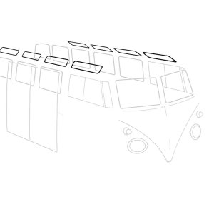 Gummiliste Samba  tagrude Tysk kvalitet, pr. stk