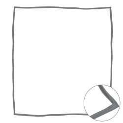 Gummiliste skydedr T2 Bay venstre German