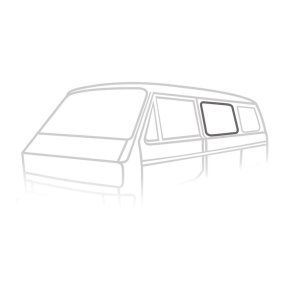 Siderude gummiliste midt venstre -07 / 92 hjre 05 / 79-07 / 84