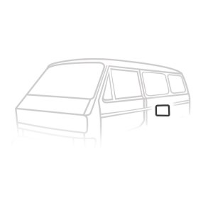 Gummiliste for inspektion plade