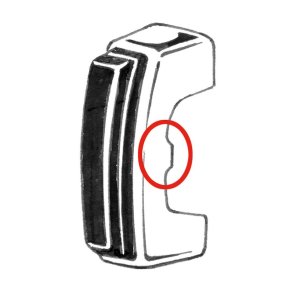 Kofangerhorn T1 68 uden decorliste